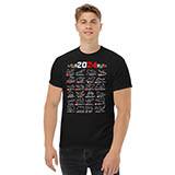 T-shirts: Formel-1-Strecken T-Shirt 3