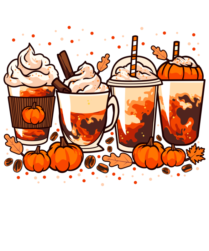 T-shirts: Halloween Herbstkaffees