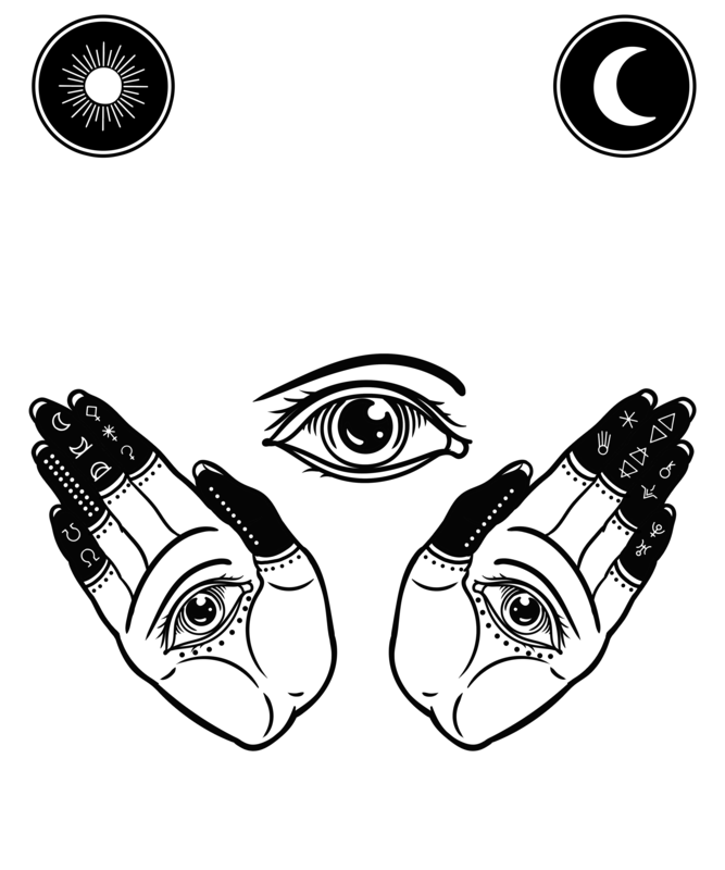 T-shirts: T-Shirt Ouija und Okkultismus