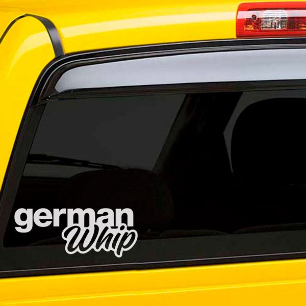 Aufkleber: German Whip