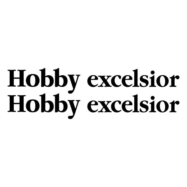 Wohnmobil aufkleber: Hobby excelsior