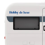 Wohnmobil aufkleber: Hobby de luxe 3