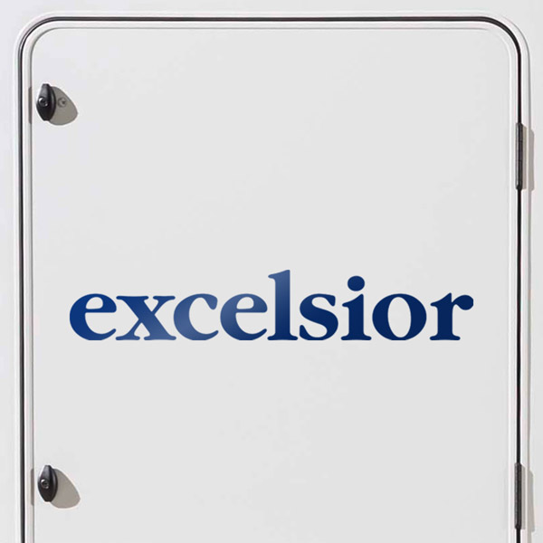 Wohnmobil aufkleber: Excelsior