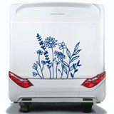 Wohnmobil aufkleber: Wildblumen 3