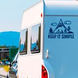 Wohnmobil aufkleber: Keep it simple Aufkleber für Wohnmobile 2