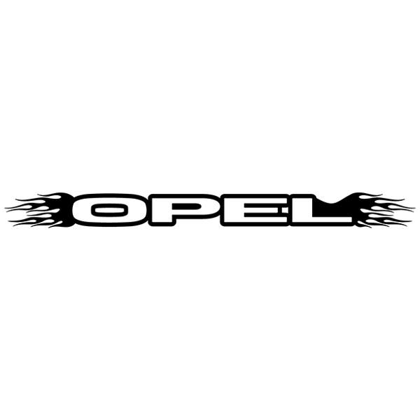 Opel Fleck » Stickerinsel - Autoaufkleber und Fahrzeugbeschriftung